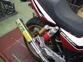 【rpmマフラーサウンド】honda　cb400sf revo 　rpm 4in2in1マフラー