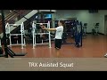 trx assisted squat