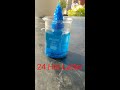 growing copper sulphate crystal shorts youtubeshorts short