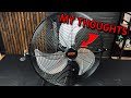 VEVOR 18 Inch Wall Mounted Fan - Review