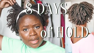 A WEEK IN MY 4c WASH AND GO SET | June 2022