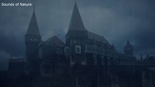 ⚡ EPIC Castle Thunderstorm Heavy Rain On Old Castle with Thunder Sounds Rain Sounds for Sleeping