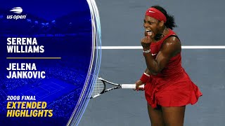Serena Williams vs. Jelena Jankovic Extended Highlights | 2008 US Open Final