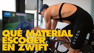 ¿Qué material hay que poner EN ZWIFT para ir MÁS RÁPIDO? 🚴💨💨💨