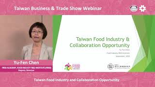 Taiwan Business and Trade Show Webinar: Food and Smart Agriculture Industries