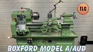 Boxford Model A/AUD Norton Feed Lathe Drehmaschine Svarv Tour Tokarka Tornio