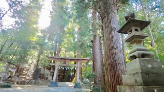 萩日吉神社【埼玉県ときがわ町西平】Hagihiyoshi Shrine【Nishidaira, Tokigawa, Hiki District, Saitama】環境音/神社参拝