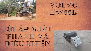 Ký sự sửa chữa - Tập 3 - Xử lý lỗi hệ thống phanh và điều khiển máy xúc volvo EW55B