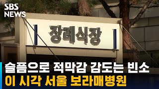 슬픔으로 적막감 감도는 빈소…이 시각 서울 보라매병원 / SBS