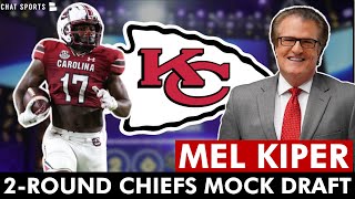 Kansas City Chiefs NFL Draft Rumors On Mel Kiper 2-Round NFL Mock Draft, Xavier Legette