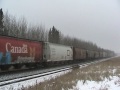 cn train spotting cn 8943 u0026 8920 leads cn 412 eastbound w insane horn show 5 8 10 29 12