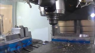 Haas VF-4SS - MLC / MasterCAM /  TAG Demo 2016