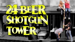 24-Beer Shotgun Tower - Drinking Made Easy