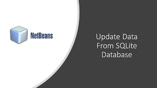 How to Update Data in the SQLite Database Java Netbeans Part 5 #Java #SQLite #NetBeans #2020