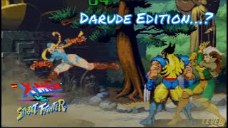 I RECORDED THIS IN A SANDSTORM | X-Men vs Street Fighter Arcade (Rate The Arcade Mode)