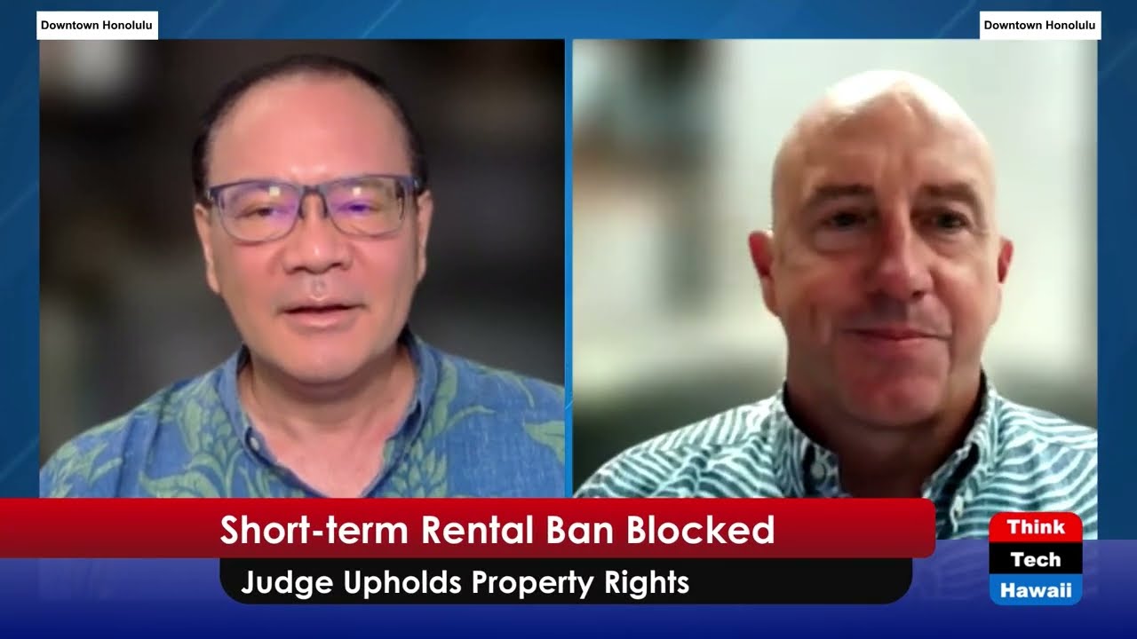 Short-term Rental Ban Blocked (Hawaii Together) - YouTube