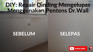 DIY: Repair Dinding Lembap Mengelupas Menggunakan Pentens Dr. Wall