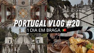 PORTUGAL VLOG #20 - Do Porto à Braga, o que fazer em Braga em 1 dia, Sameiro e Bom Jesus do Monte