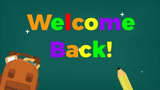 Welcome Back To School Video -.Send to students, teachers - Back to School Ecard Greeting Card