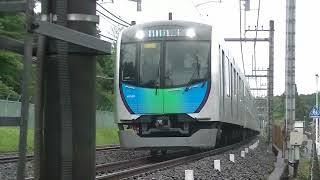 西武鉄道40155F　準急池袋行　稲荷山公園到着