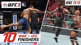EA Sports UFC 3 - Top 10 WWE Finishers