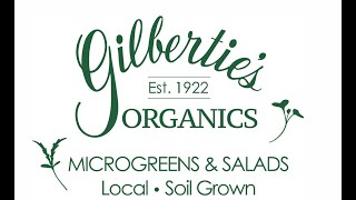 Gilbertie's soil grown organic microgreens