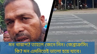 জেব্রা ক্রসিং কি? সাধারণ মানুষের মতামত জেব্রা ক্রসিং সম্পর্কে | Zebra Crossing  Meaning|Bangladesh|