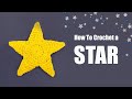 DIY Tutorial ⭐ How To Crochet A Star?  Easy Pattern