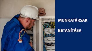 Munkatársak betanítása