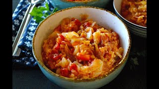 Lahanorizo grecesc/ Greek cabbage rice