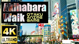 日本のオタク文化の聖地！秋葉原を散策！【4K UHD】