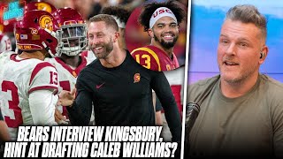 Bears Interviewing Kliff Kingsbury For OC, Are They Drafting Caleb Williams?! |