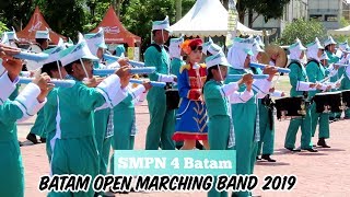 Marching Band Display SMPN 4 Batam | Batam Open Marching Band Championship 2019