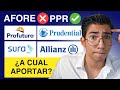 AFORE vs PPR | Toma la decisión correcta para tu RETIRO