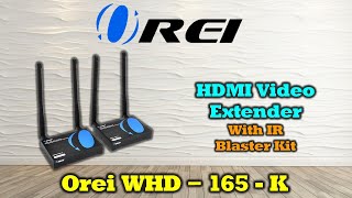 Wireless HDMI Transmitter and Receiver, Wireless HDMI Extender Kit Upto 165 Feet - Plug and Play