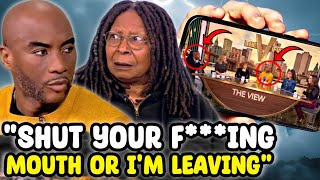 🚨CAUGHT ON TV! The View Producer RUSHED ON SET After Whoopi \u0026 Charlamagne STARTS FIGHTING Over TRUMP