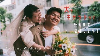 【結婚ムービー】犬かキャットかで死ぬまで喧嘩しよう! / Official髭男dism｜in 神楽坂