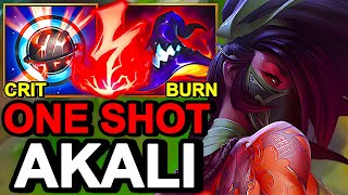 WILD RIFT CHINA AKALI MID - MAX AP ONE SHOT AKALI BUILD RUNES - CHALLENGER SOLO RANK GAMEPLAY