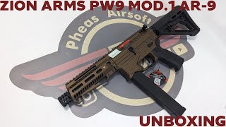 [UNBOXING] Zion Arms PW9 MOD.1 AR9 SMG - Bronze AR9 platform