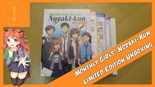 Monthly Girls Nozaki-kun Limited Edition Unboxing