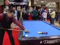 incredible power draw stroke pool trick shot