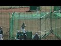 ⚾️打球追っかけ🎦2年連続本塁打王 山川穂高選手 飛距離がとんでもない打撃練習