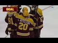 highlights 3 gopher men s hockey routs 11 ohio state