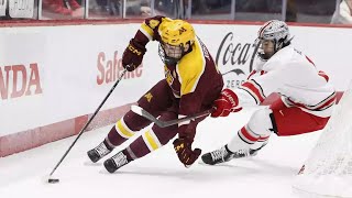 Highlights: #3 Gopher Men's Hockey Routs #11 Ohio State