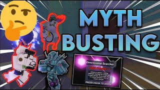 [YBA] Mythbusting 10 different myths in one video...