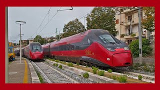 INCROCI,PRECEDENZE e TRANSITI fra treni passeggeri, nella stazione di PONTE CASALDUNI.