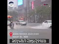 Typhoon Ma-On lands in southern China, bringing rain and stiff winds #shorts