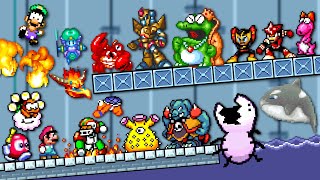 Super Mario World but It's Over 50 Different Boss Fights?!