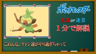 【1分解説】ごめんな、サトシがやり過ぎちゃって【アニポケ名言・迷言まとめ】