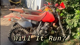 Will It Run? Abandoned Honda XR400 After 10 Years